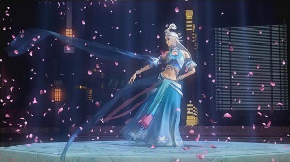 中國風國漫《秦時明月》雪女古風圖片