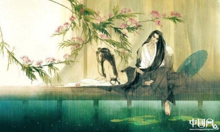 優美古風句子:都只為風月情濃