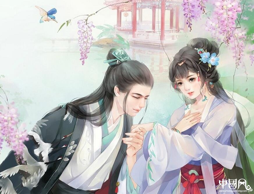 愛情古風句子:吟不完我一生思念
