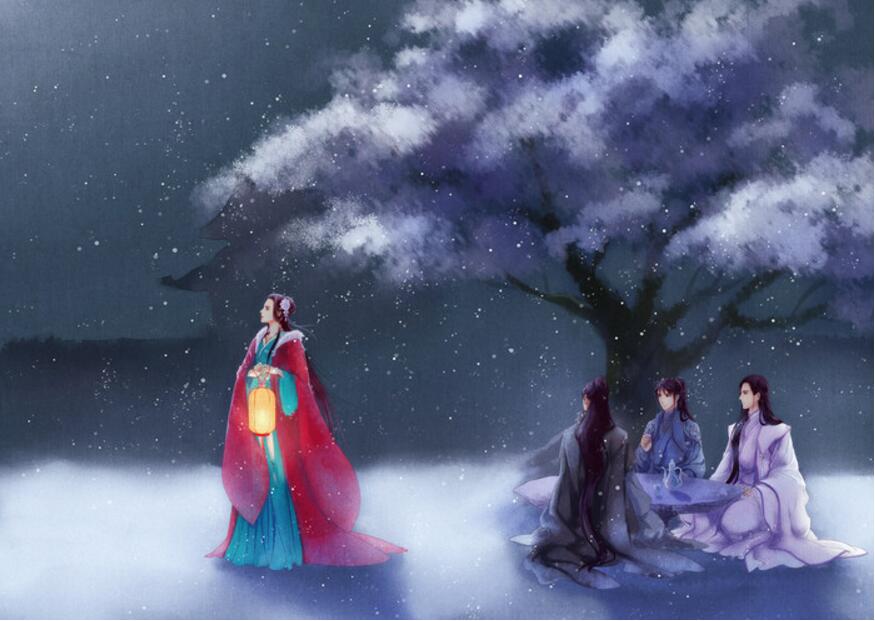 愛情古風句子:莫多情,情傷己