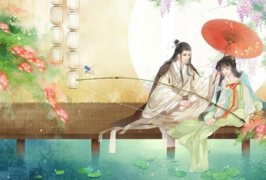 唯美古風句子:心悅君兮君不知