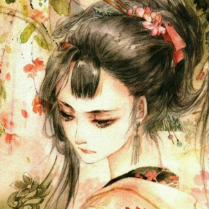 唯美古風女生頭像