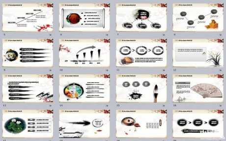 中國風古典文化動態PPT