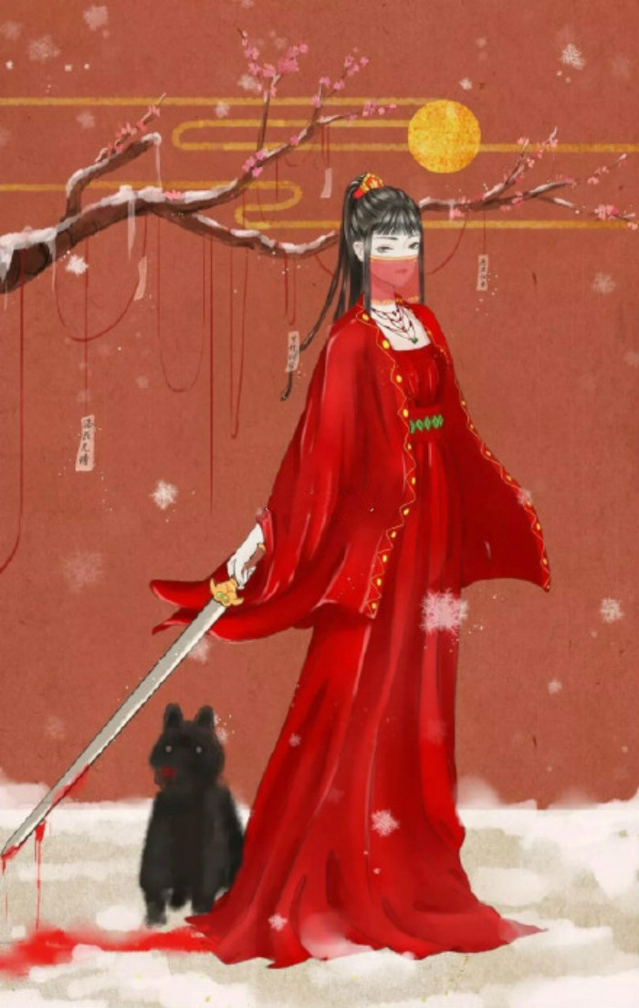 唯美有意境的古風圖片，紅顏知己甚是惹人喜愛
