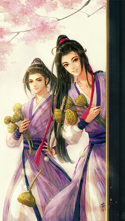 好看的魔道祖師圖片，古風手機壁紙圖集