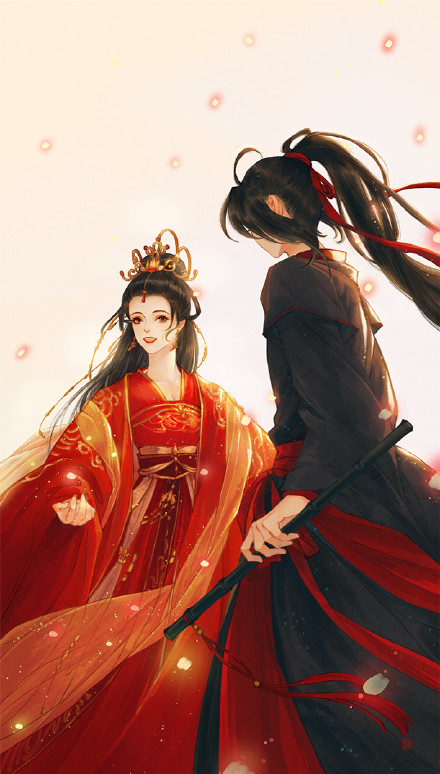 好看的魔道祖師圖片，古風手機壁紙圖集