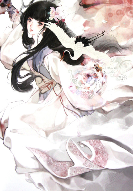 好看的古風水彩美人圖，值得收藏的古風圖片