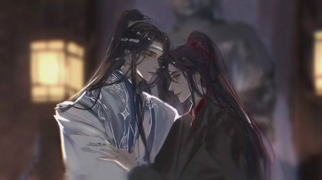 高清魔道祖師人物忘羨圖片，魏無羨藍忘機古風人物圖集